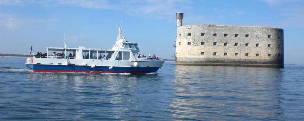 Boat trip to Fort Boyard
