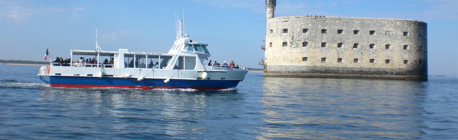 Boat trip to Fort Boyard
