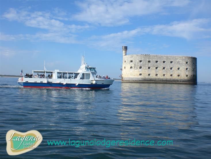 Boat trip to Fort Boyard