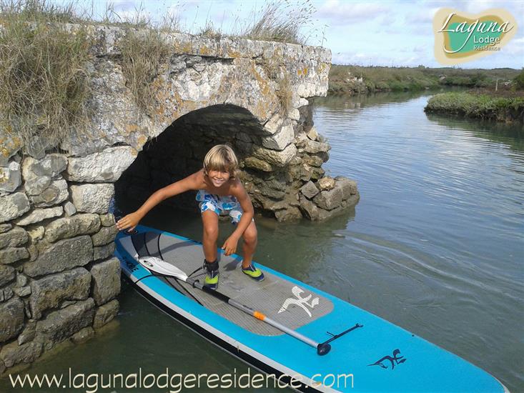 Paddle in the Atlantic Coast of France, near Laguna Lodge