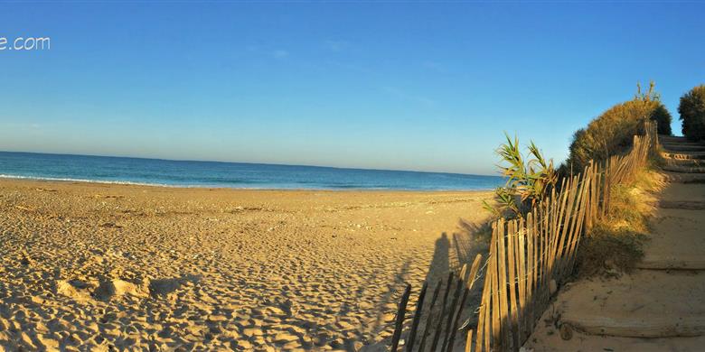 The beautiful beaches of the Atlantic coast of France