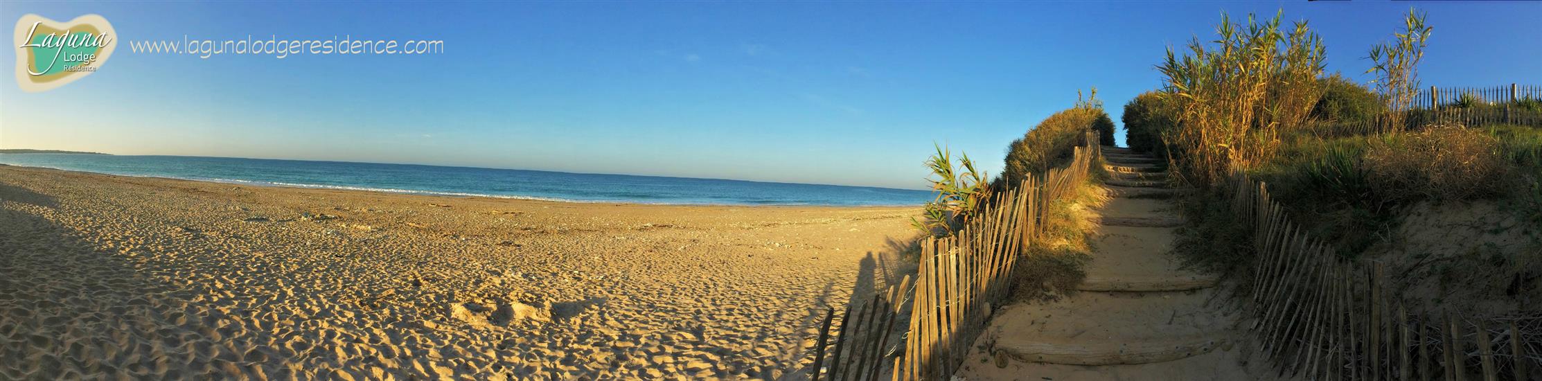 The beautiful beaches of the Atlantic coast of France